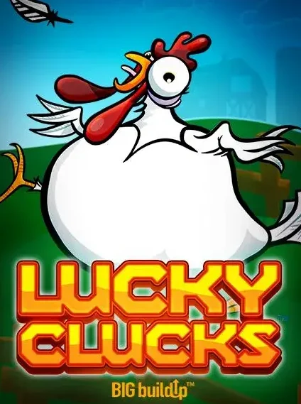 Decorative casino game artwork for Cryptorino: Lucky Clucks